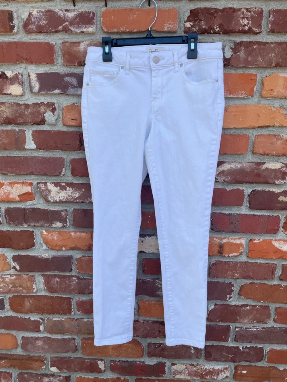 EUC Jessica Simpson Rolled Crop Skinny Jeans